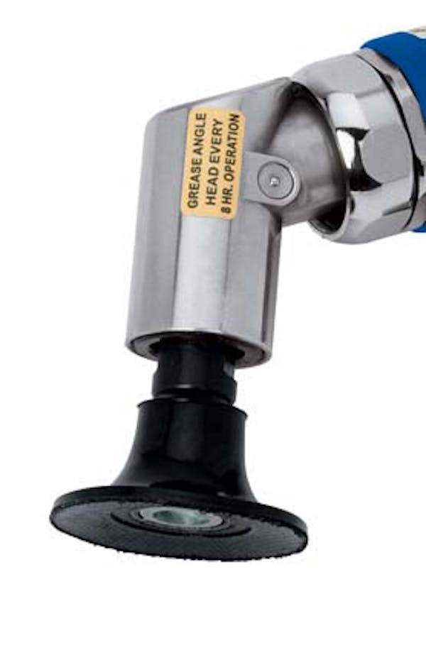 115° Angle Mini Air Die Grinder with 2" Quick-Change Disc (Blue-Point®) 3 115° Angle Mini Air Die Grinder with 2" Quick-Change Disc (Blue-Point®)