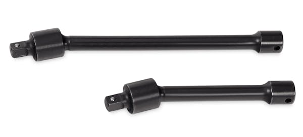 2 pc 3/8" Drive Impact Swivel Extension Set (6 and 9")