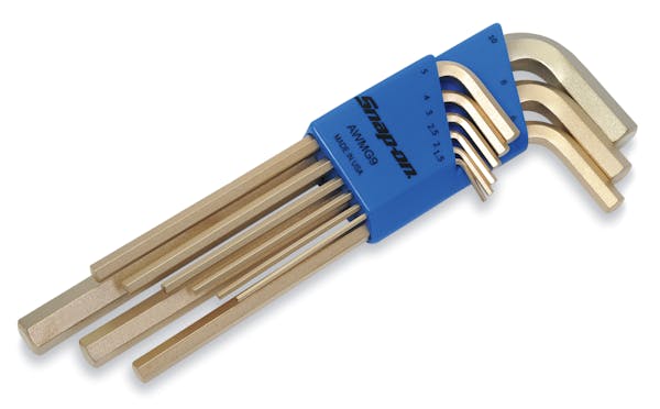 5 mm Metric Gold L-Shaped Hex Wrench