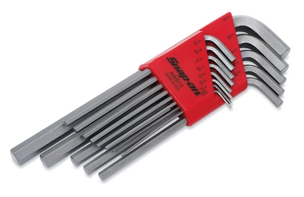 13 pc SAE L-Shaped Hex Wrench Set (1/20–3/8")