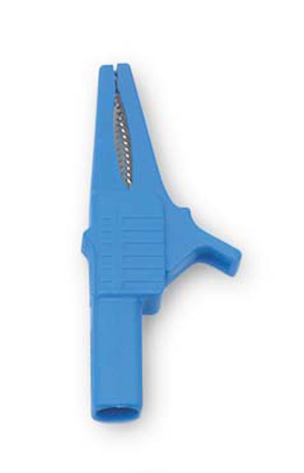 Blue Alligator Clip