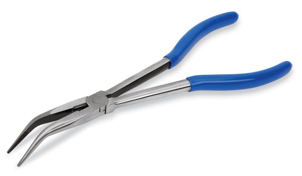 Long-Neck 45° Bent Needle Nose Pliers (Blue-Point®)