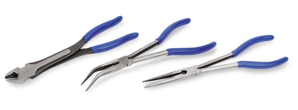3 pc Long-Neck Pliers/Cutters Set (Blue-Point®)