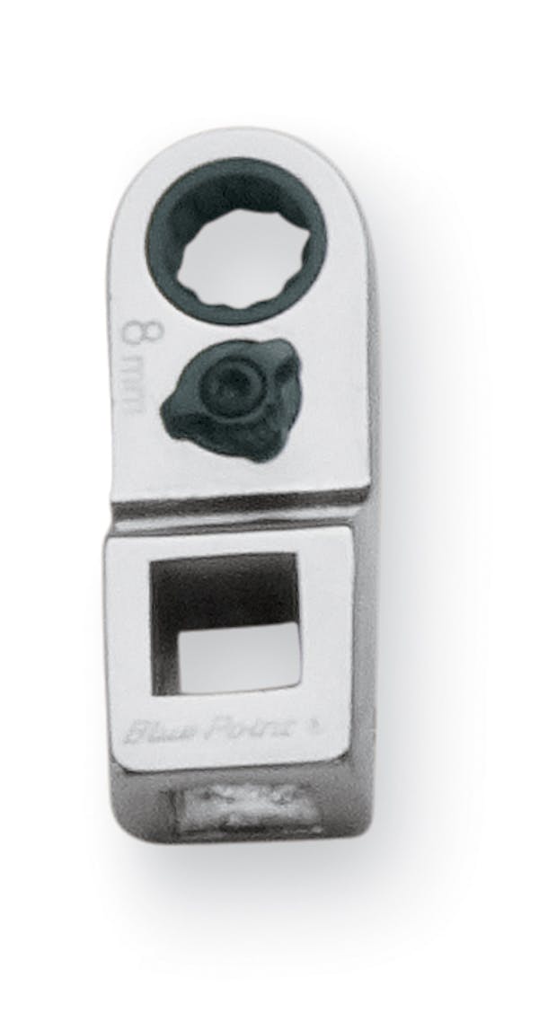 3/8" Drive 12-Point Metric 8 mm Ratcheting Crowfoot Wrench (Blue-Point®)