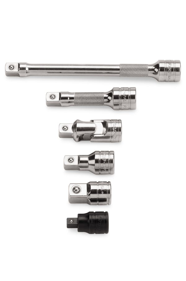 6 pc 3/8" Drive Adaptor/Extension Set