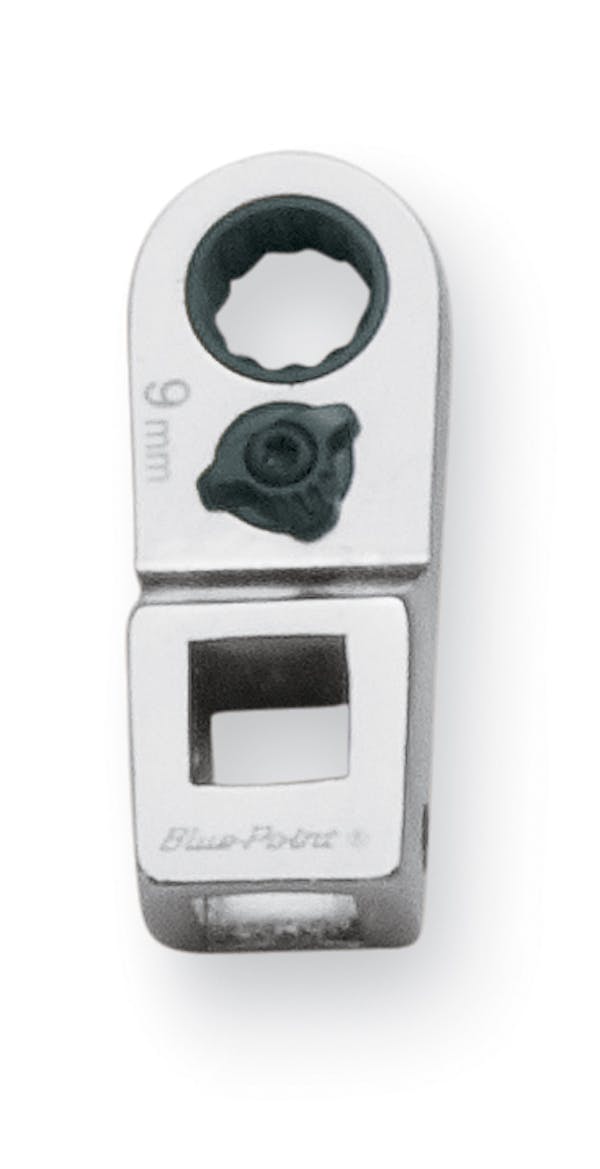 3/8" Drive 12-Point Metric 9 mm Ratcheting Crowfoot Wrench (Blue-Point®)