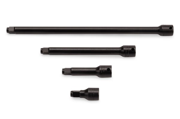 4 pc 3/8" Drive Snap Ring Impact Extension Set