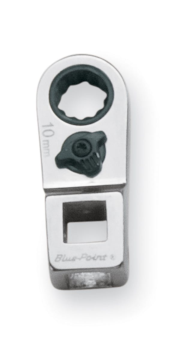 3/8" Drive 12-Point Metric 10 mm Ratcheting Crowfoot Wrench (Blue-Point®)
