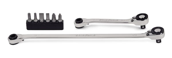 2 pc Mini Ratchet and Bit Set (Blue-Point®)
