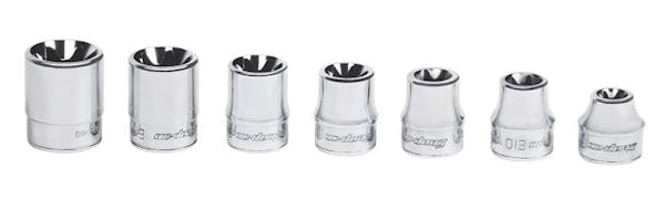 7 pc 3/8" Drive TORX® Low-Profile Socket Set