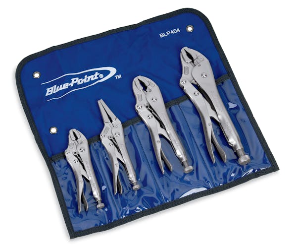 4 pc Locking Pliers Set (Blue-Point®)