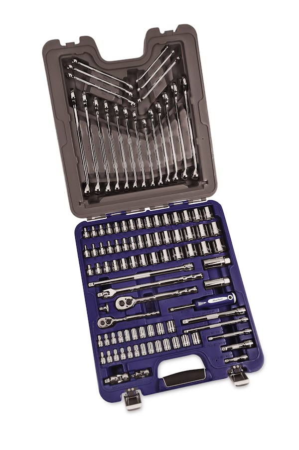 100 pc 3/8" Drive SAE/Metric General Service Set (Blue-Point®) 3 100 pc 3/8" Drive SAE/Metric General Service Set (Blue-Point®)