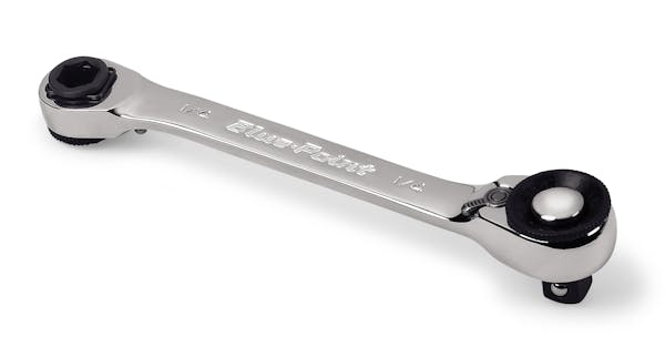 1/4" Drive 4" Mini Ratchet and 1/4" Ratcheting Bit Driver Combination Wrench (Blue-Point®)