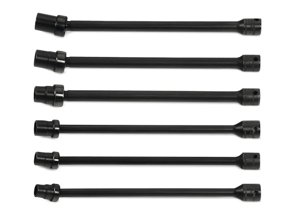 6 pc 3/8" Drive 6-Point Metric Swivel Ball Extension Socket Set (10-15 mm)