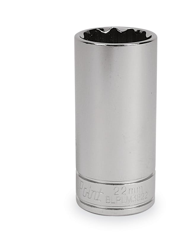 3/8" Drive 12-Point Metric 22 mm Deep Socket (Blue-Point®)