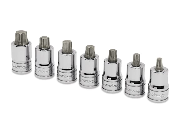 7 pc 3/8" Drive TORX® Bit Stubby Socket Driver Set