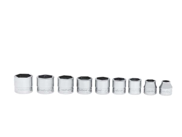 9 pc 3/8" Drive 6-Point Metric Flank Drive® Low Profile Socket Set