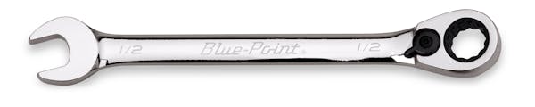 1/2" 12-Point SAE 15° Offset Ratcheting Box/Open-End Wrench (Blue-Point®)