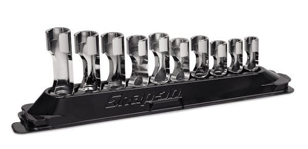 10 pc 3/8" Drive 6-Point Metric Flank Drive® Flare Nut Socket Set (10-19 mm)