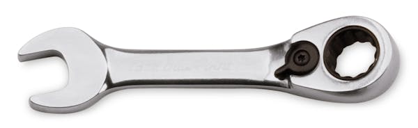 13 mm 12-Point Metric 15° Offset Short Ratcheting Combination Wrench (Blue-Point®)