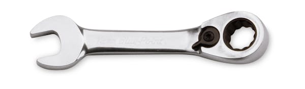 12 mm 12-Point Metric 15° Offset Short Ratcheting Combination Wrench (Blue-Point®)