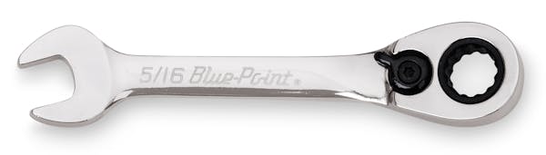 5/16" 12-Point SAE 15° Offset Short Ratcheting Box/Open-End Wrench (Blue-Point®)