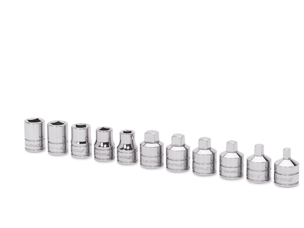 11 pc 3/8" Drive SAE Internal/External Pipe Plug Socket Set (3/16-3/8")