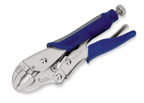 7" Soft Grip Curved Jaw Locking Pliers (Blue-Point®)