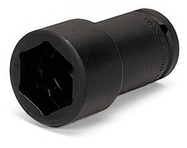 1" Drive 6-Point SAE 13/16" Square Budd Wheel Impact Socket