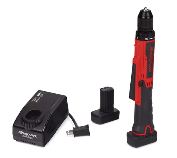 14.4 V 3/8" Drive MicroLithium Cordless In-line Drill Kit (Red)