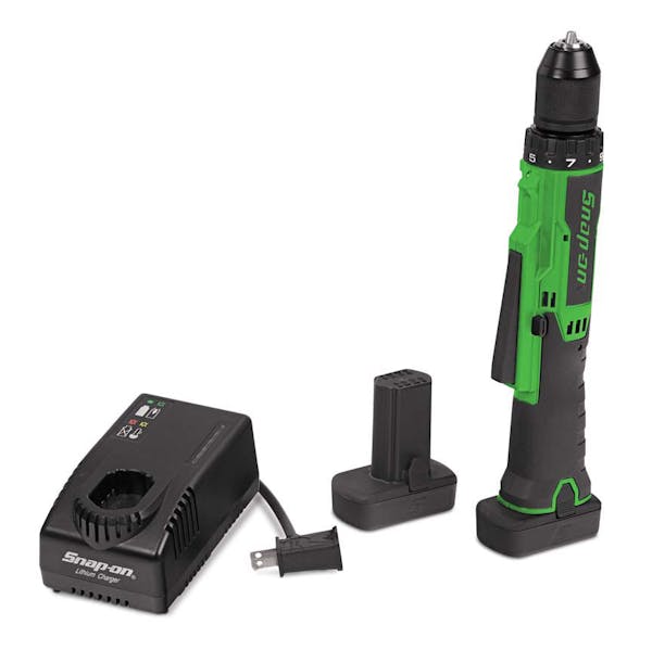 14.4 V 3/8" Drive MicroLithium Cordless In-line Drill Kit (Green)