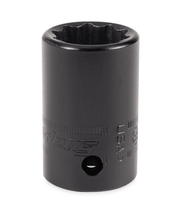 3/8" Drive 10-Point Metric 12 mm Shallow Impact Socket