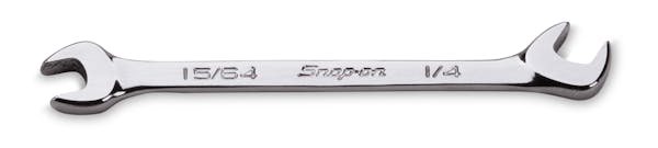 1/4–15/64" SAE 15°/60° Offset Open-End Ignition Wrench