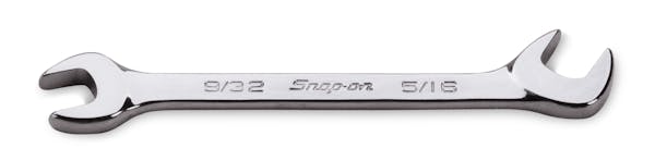 5/16–9/32" SAE 15°/60° Offset Open-End Ignition Wrench