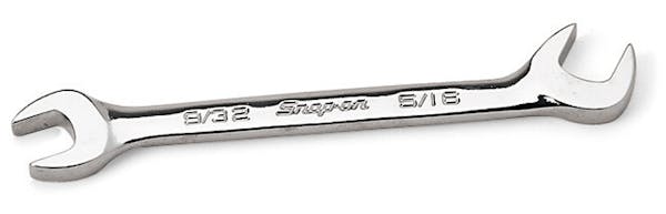 1/8–1/8" SAE 15°/60° Offset Open-End Ignition Wrench