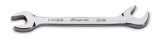 3/8–11/32" SAE 15°/60° Offset Open-End Ignition Wrench