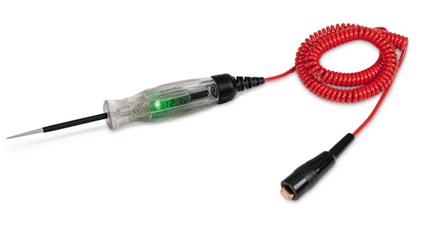 12 V DC Digital Display Circuit Tester (Red)