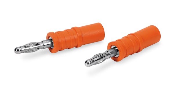 Banana Plug Adaptor (Orange)
