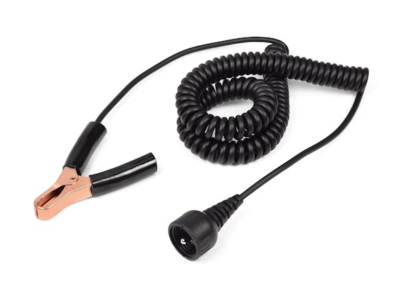 Black Coil with Heavy-Duty Clip (Black)