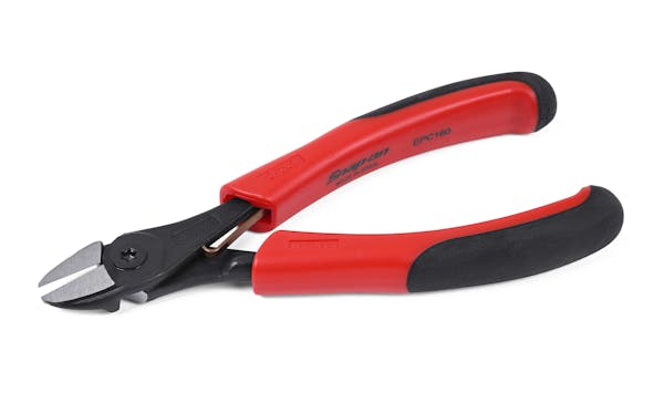 Flush Cutter for Plastic and Soft Wire (Red)