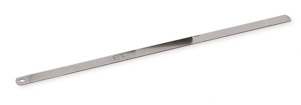 0.006" (0.152 mm) Flat 12" Feeler Gauge Blade