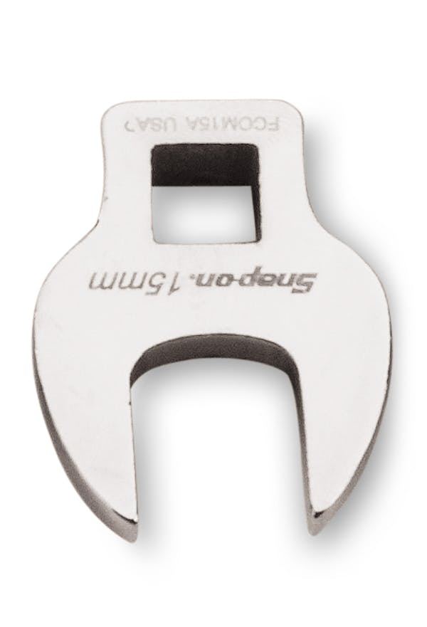 3/8" Drive Metric 15 mm Open-End Crowfoot Wrench