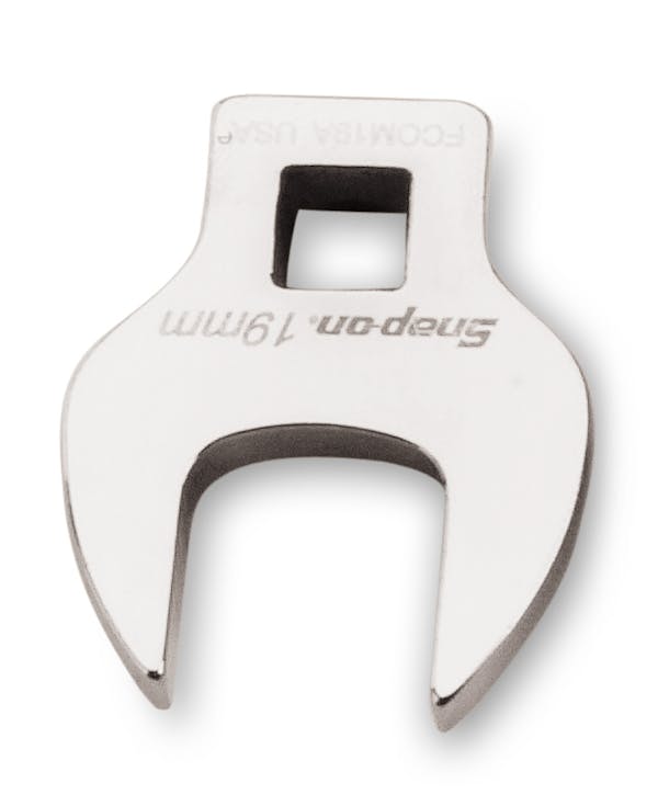 3/8" Drive Metric 19 mm Open-End Crowfoot Wrench