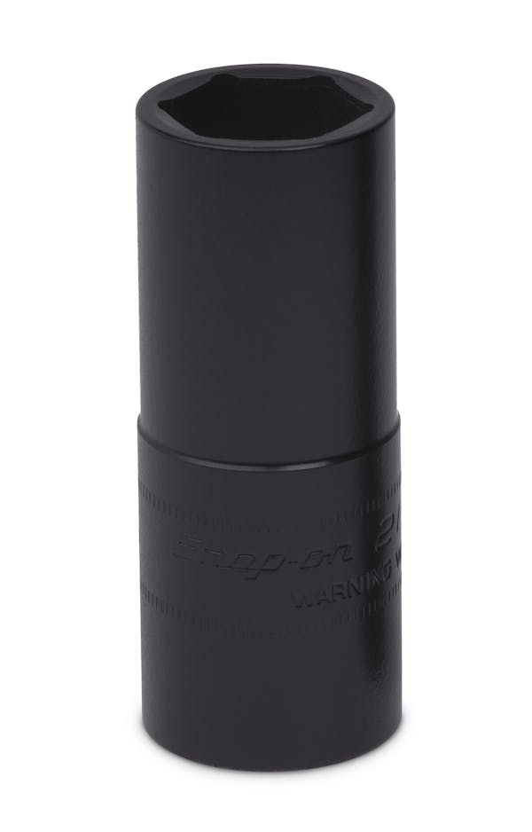 3/8" Drive Metric 21 mm and 22 mm Dual Flip Lug Nut Socket