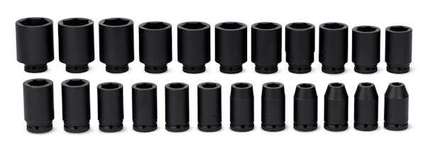 23 pc 3/4" Drive 6-Point SAE Flank Drive® Deep Impact Socket Set (9/16-2")