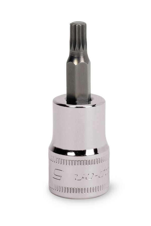 3/8" Drive Metric 5 mm Standard Triple Square Bit Socket
