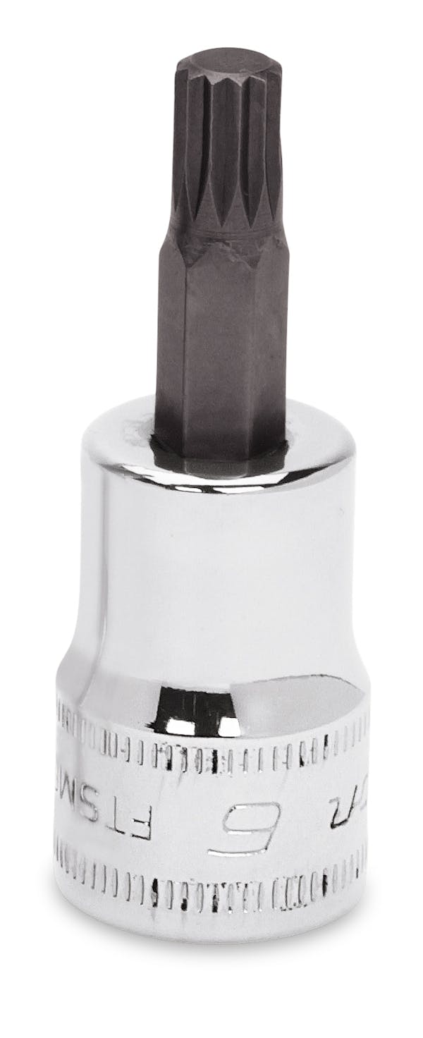 3/8" Drive Metric 6 mm Standard Triple Square Bit Socket