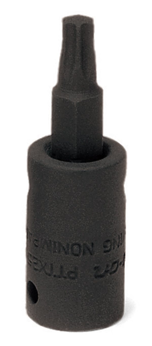 1/4" Drive TORX® T20 Standard Industrial Pinless Bit Socket Driver