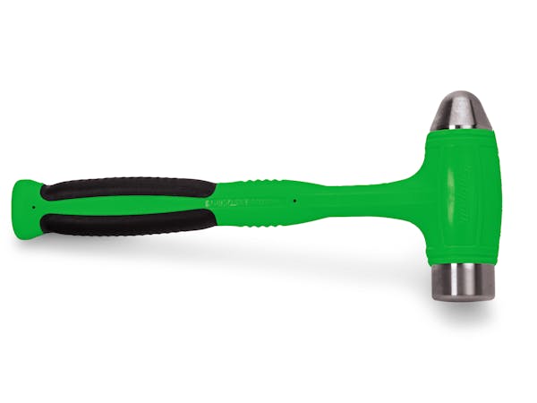 32 oz Ball Peen Soft Grip Dead Blow Hammer (Green)