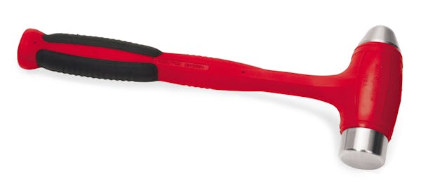 40 oz Ball Peen Soft Grip Dead Blow Hammer (Red)